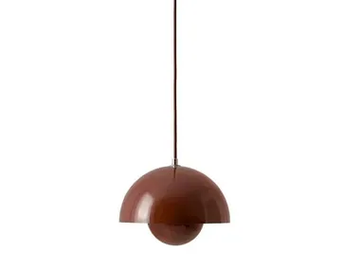 &TRADITION - FLOWERPOT VP1 RED BROWN - Metal pendant lamp by In Stock - view 2